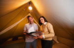 Groene Klemlamp voor Bell Tent - Afbeelding 4